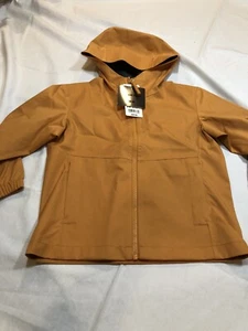 Uniqlo Kid's Blocktech Parka, Orange, Multiple Sizes - Picture 1 of 5