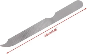 10 PCS Stainless Steel Double-Sided Metal Nail Files for Fingernails & Toenails - Picture 1 of 8
