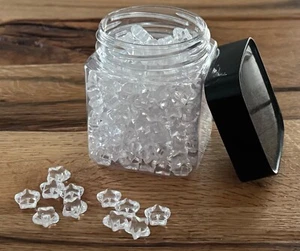 Deko Brillianten/Weihnachtsdeko/Tischdeko/Streudeko RD999F7 je 9 mm, Transparent - Bild 1 von 4