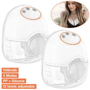 180ml Breast Pump Portable Wearable Hands-free Automatic Milker Single/Double - Picture 1 of 23
