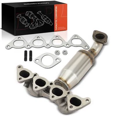 Catalytic Converter w/ Integrated Exhaust Manifold for Hyundai Elantra Kia 2.0L - Image 1 of 4