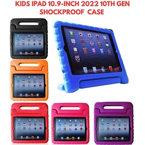 For Apple iPad 10th 11th Gen 2025 Kids Case Shockproof Heavy Duty Stand Cover - Picture 1 of 17