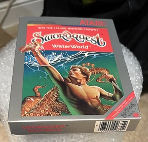 Swordquest Waterworld (Atari 2600) Complete - Authentic - Vintage - Video Game - Picture 1 of 7