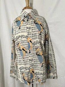 Vintage Lord & Taylor The ALUMNI SHOP Blouse Size Medium / Large - Picture 1 of 11
