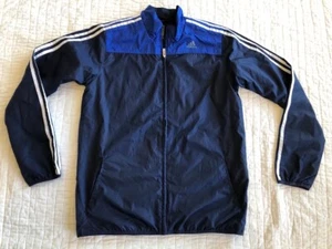 Adidas Jacket Navy Blue XL/(18) Youth Pockets - Picture 1 of 5