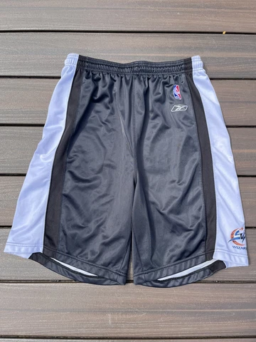 Reebok Vintage Washington Wizards Basketball Shorts Mens Size Large Polyester  Cover