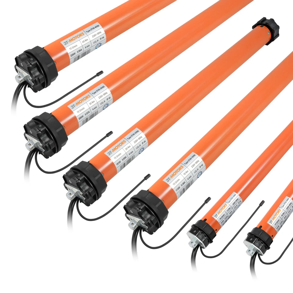 Funk-Rolladenmotor mit elektronischen Endschaltern bidirektional 3T-MOTORS  - Bild 1 von 1