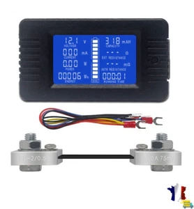Testeur de Batterie Numérique Voltmètre Ampèremètre 0-200V, 100A Multimètre - Picture 1 of 9