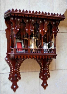 Handmade Wall Mounted Wood Shelf Decorative Shelf Floating Shelf Wooden Shelf - Picture 1 of 5
