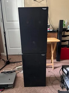 Vintage Mid Century Panasonic SB-300 Thrusters speaker set of 2 Tested & WORKS - Picture 1 of 5