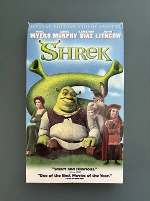 Shrek  VHS Casette (2001) Special Edition Mike Myers, Eddie Murphy, Cameron Diaz - Image 1 of 3