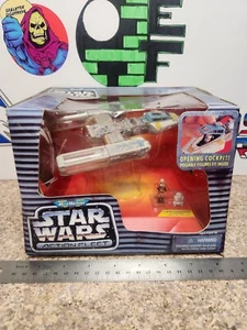 Y-WING STARFIGHTER Micro Machines Star Wars Action Fleet Galoob 1995 New Sealed - Picture 1 of 8
