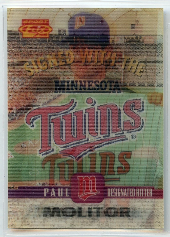 1996 Pinnacle SportFlix Baseball - #27 - Paul Molitor - Minnesota Twins - Image 1 of 1