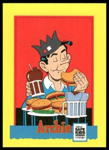 Tarjeta coleccionable Impel 1991 golosinas #NNO Archie - tarjeta Jughead's Bliss - Imagen 1 de 2