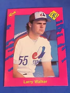 1990 Larry Walker Classic #T16 Rookie - Picture 1 of 2
