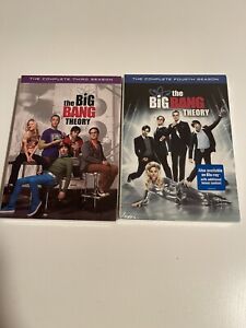 Big Bang Theory sezon 3 i 4 DVD nowy zapieczętowany