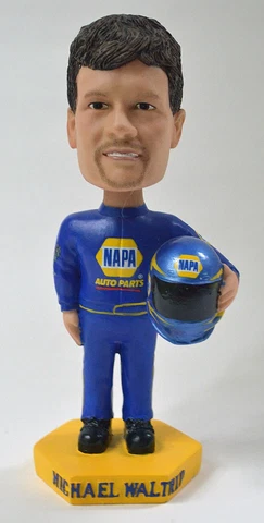 Michael Waltrip 2003 NAPA Auto Parts Bobblehead 7” New in Box NASCAR Cover