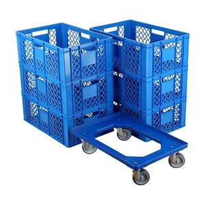 6 Cajas de Panadería 600 x 400 x 230 mm + 1 Scooter de Transporte Tipo C en Azul - Imagen 1 de 5
