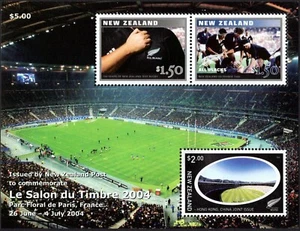 Mini hoja de exposición Nueva Zelanda Francia 2004 como nueva nunca montada, limpia y fresca - Imagen 1 de 1