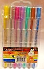 New Glitter Multi Colour Pen Gel Pens Markers Metallic Ink Ballpoint Craft Set