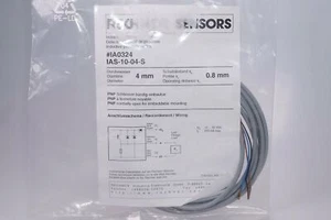 Inductive proximity switch normally closed IAS-10-04-S IA0324 Sn 0.8mm NEW - Picture 1 of 1