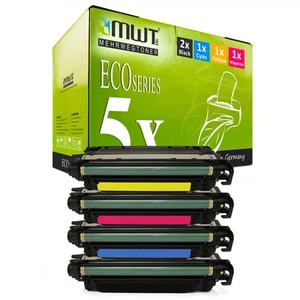 5x Toner F Sleeve R HP Color Laserjet Enterprise MFP M 577 F Dn, CF360A-63A 508A - Zdjęcie 1 z 5