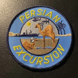 Desert Storm USN US Navy Persian Excursion Camel Patch Neu Kostenloser Versand 02 - Bild 1 von 3