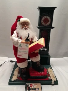 Lettore di cassette Babbo Natale animato racconto storie con nastro e orologio CREAZIONI NATALIZIE - Foto 1 di 16