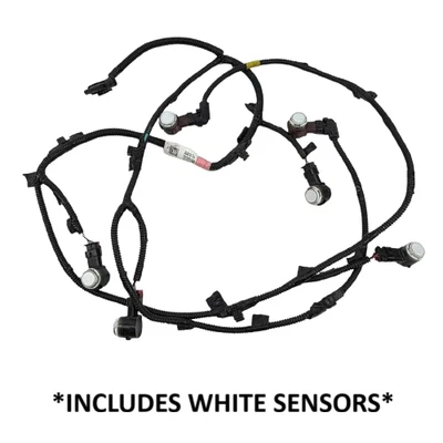 OEM 2017 - 2023 Tesla Model 3 Rear Bumper Wiring Harness + 6 Sensors 106795900E - Image 1 of 4