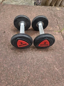 Mancuernas Ziva 2kg X 2 Usadas - Imagen 1 de 3
