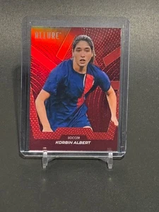2025 Upper Deck Allure #87 Korbin Albert Rookie Red Rainbow - Picture 1 of 2