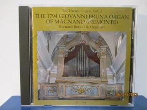 Italian Organ V.1 - Giovanni Bruna Organ - Bernard Brauchli - CD - MINT 25-2512 - Picture 1 of 3