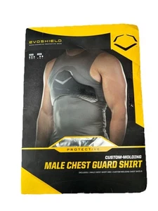 EvoShield Adult Gel-to-Shell Sleeveless Chest Guard Shirt Size Small - Picture 1 of 3