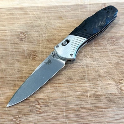 Benchmade 581 Barrage Osborne M390 Assisted Knife - Rare Discontinued! - Image 1 of 4