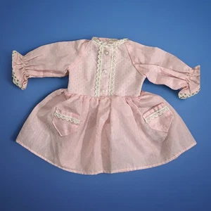 Vtg 1970s Fisher Price “My Friend Mandy” Pink Replacement Dress Fits 16” Doll - Picture 1 of 7