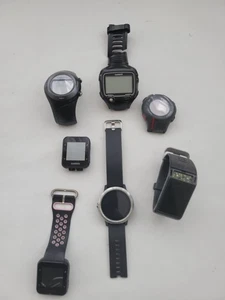 Lote de trabajo 7 x relojes inteligentes Garmin - REPUESTOS DEFECTUOSOS NO PROBADOS REPARACIÓN - Imagen 1 de 16