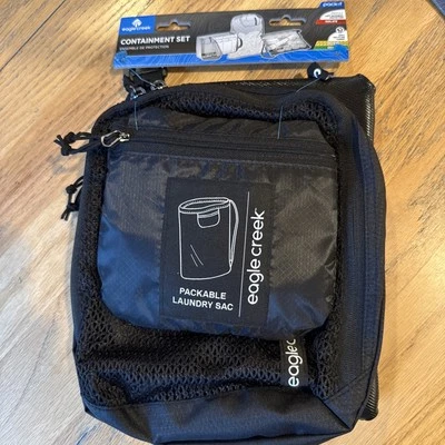 Eagle Creek Travel Organizer - Pack-It Containment/Separation Set NEW Black - Image 1 of 4