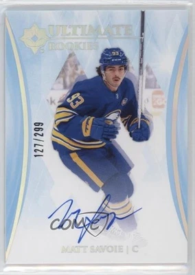2023-24 Ultimate Collection Rookies 127/299 Matt Savoie #191 Rookie Auto RC - Image 1 of 3