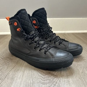 Stivali Converse CTAS All Terrain Uomo 12 Hi Top Impermeabili Pelle Marrone 172132C - Foto 1 di 12
