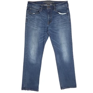 American Eagle Extreme Flex Jeans Herren 34x30 Original Straight Dark Wash Stretch - Bild 1 von 9