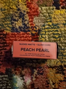 Nudestix Nudies Matte All Over Face Blush + Lip + Eye In Peach Pearl. Neu im Karton  - Bild 1 von 1