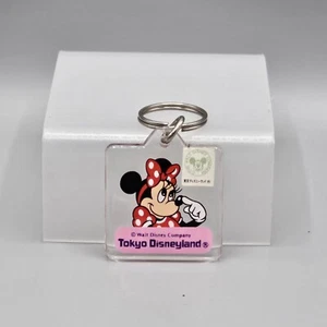 Tokyo Disneyland Acrílico Lucite Llavero Llavero Minnie Mouse De Colección - Imagen 1 de 4