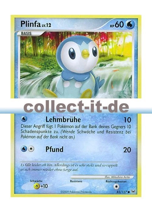 Pokemon Platin 85/127 - Plinfa Deutsch - Bild 1 von 1