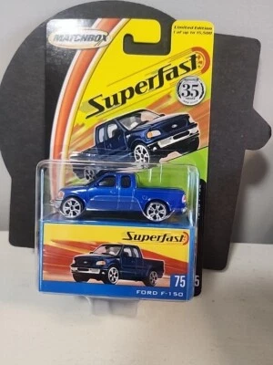 Ford F-150 2004 Matchbox Superfast edición limitada ¡Ruedas superrápidas exclusivas! Foto 1 de 2