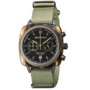 Briston Clubmaster Sport Chrono Jungle Watch - Brand New - Picture 1 of 2