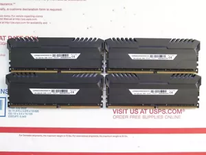 CORSAIR Vengeance RGB 64GB (4 x 16GB) DDR4 3000 (PC4 24000) Desktop Memory - Picture 1 of 1