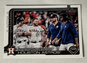 2025 Topps Baseball Ser1 * Houston Astros TEAM LOT * 13 Dif - Yordan Altuve more - Picture 1 of 4