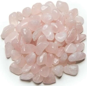 1/2 lb Rose Quartz Tumbled Stones - Grade 1 - XXSmall - Crafting Rocks Reiki - Picture 1 of 1