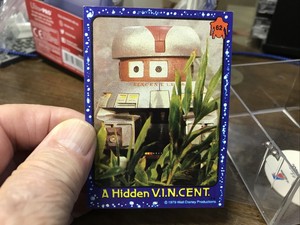 1979 Topps The Black Hole Movie Trading Card # 62 A HIDDEN V.I.N.CENT.