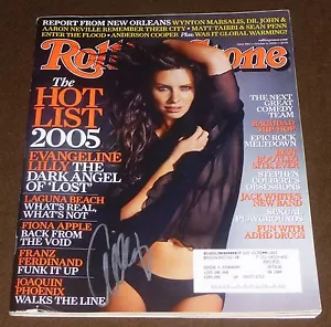 EVANGELINE LILLY SIGNED ROLLING STONE MAGAZINE OCTOBER 6, 2005 ISSUE #984 LOST - Picture 1 of 1